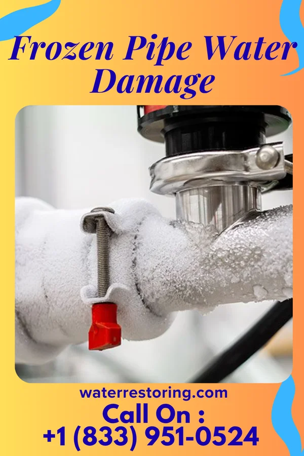 Frozen Pipe Water Damage in Shinnston, WV