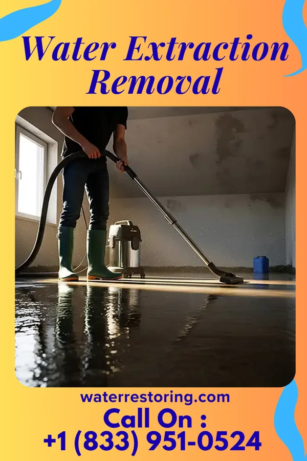 Water Extraction Removal in Shinnston, WV